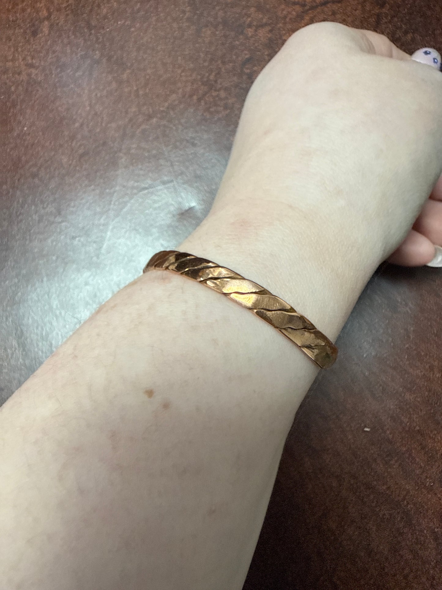 Sandra copper cuff