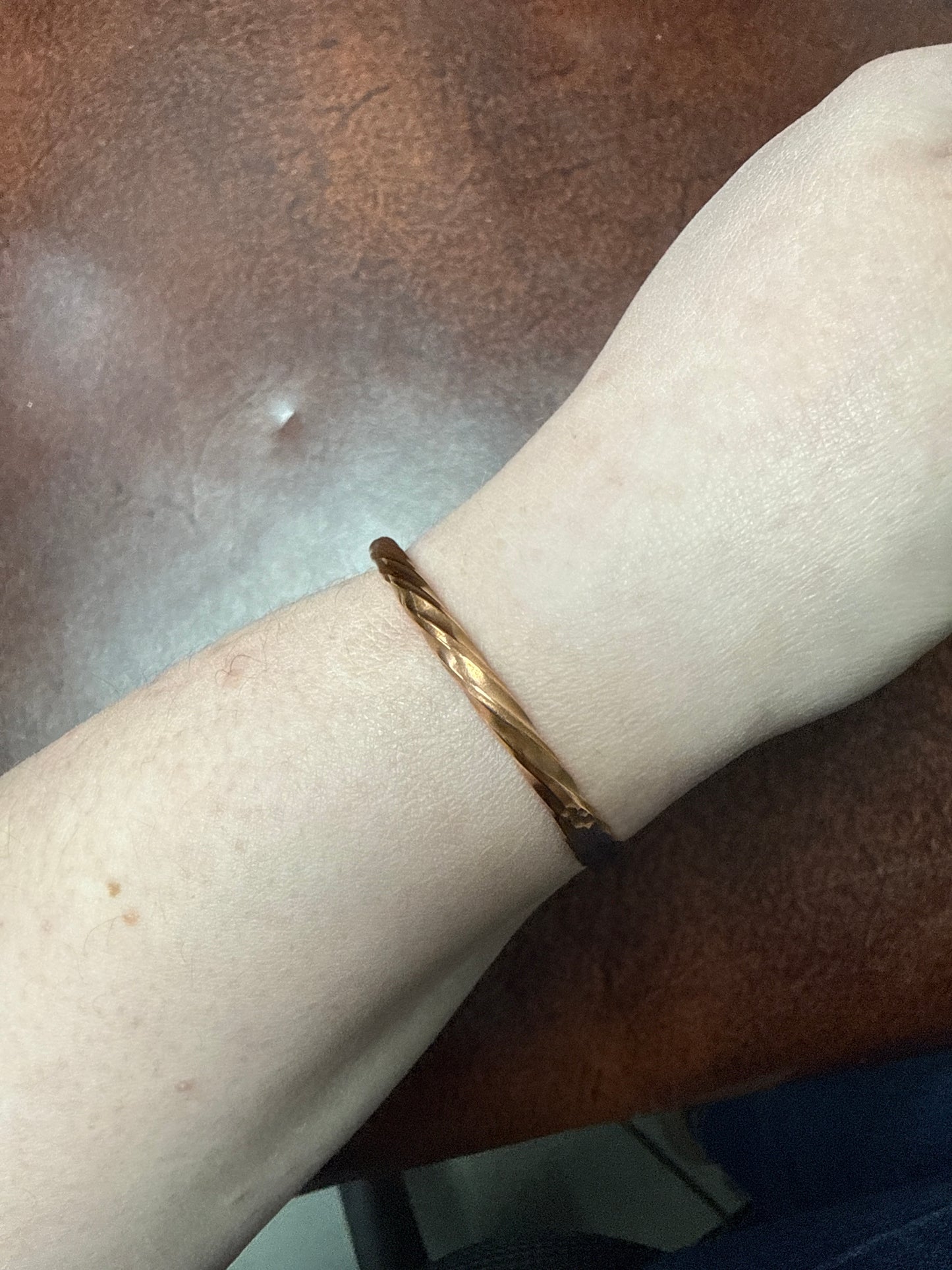 Isla copper cuff