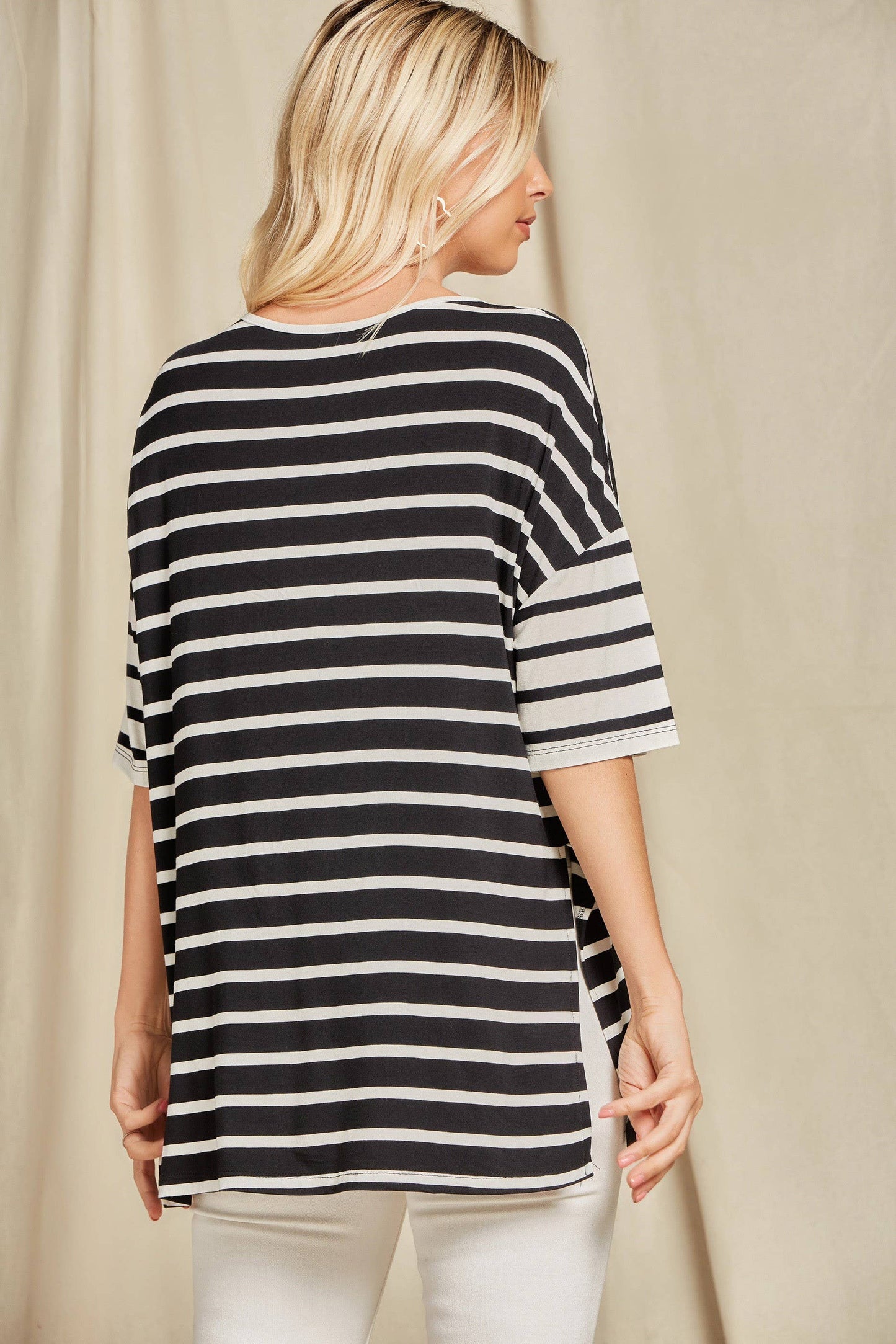 Stripe T Shirt Top