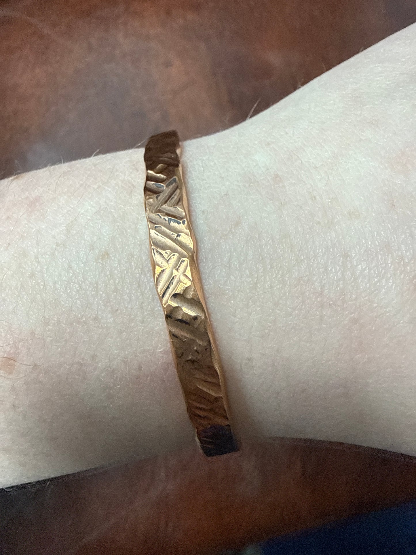 Stacy copper cuff