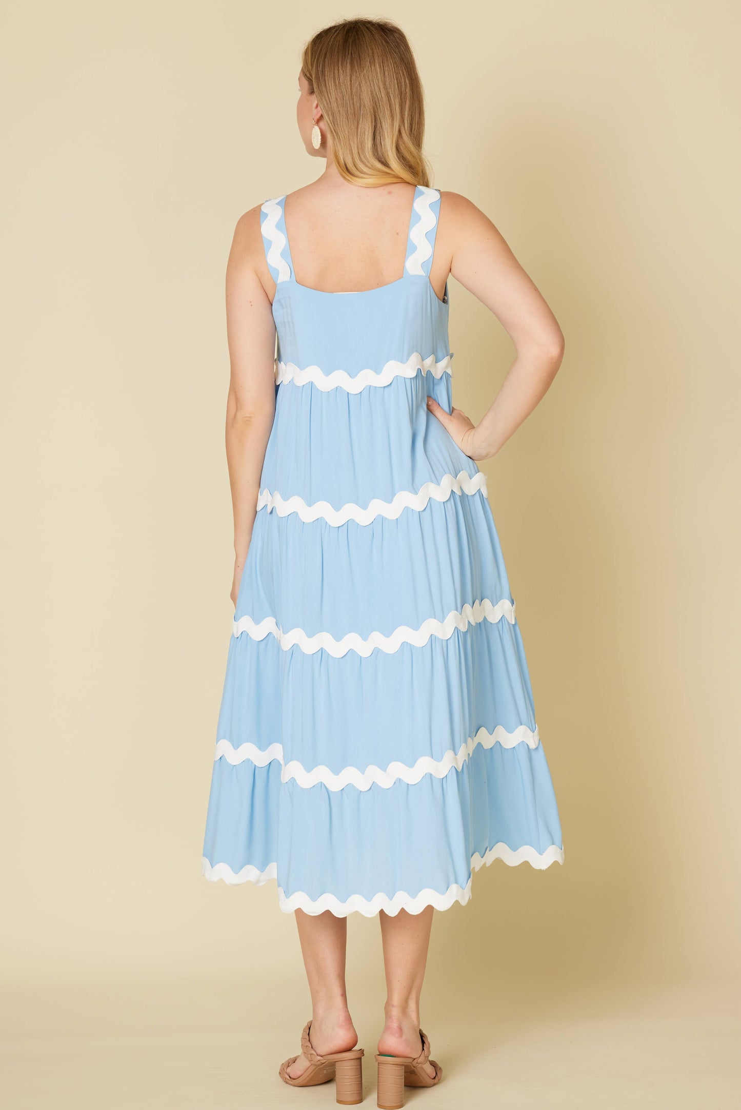 Ric Rac Tiered Dress