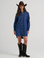 Wrangler® Iconic Western Snap Denim Dress