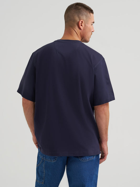 Wrangler® RIGGS WORKWEAR® Short Sleeve Crew T-Shirt - Navy