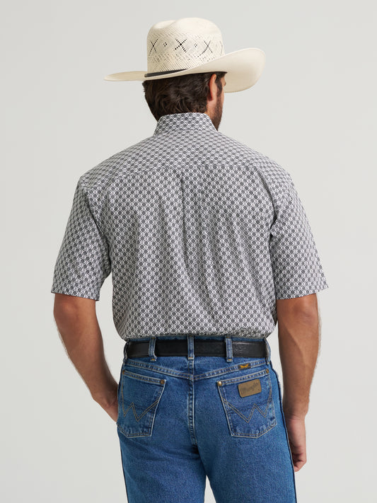 Wrangler® George Strait Collection One Pocket Short Sleeve Shirt
