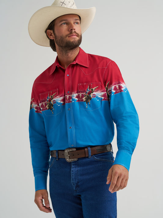 Checotah® Dress Western Long Sleeve Shirt - Classic Fit