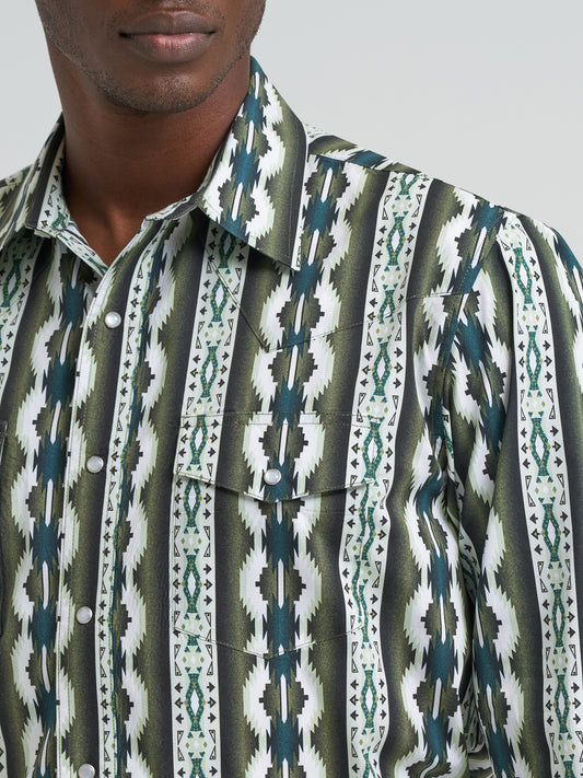 Checotah® Dress Western Long Sleeve Shirt - Classic Fit