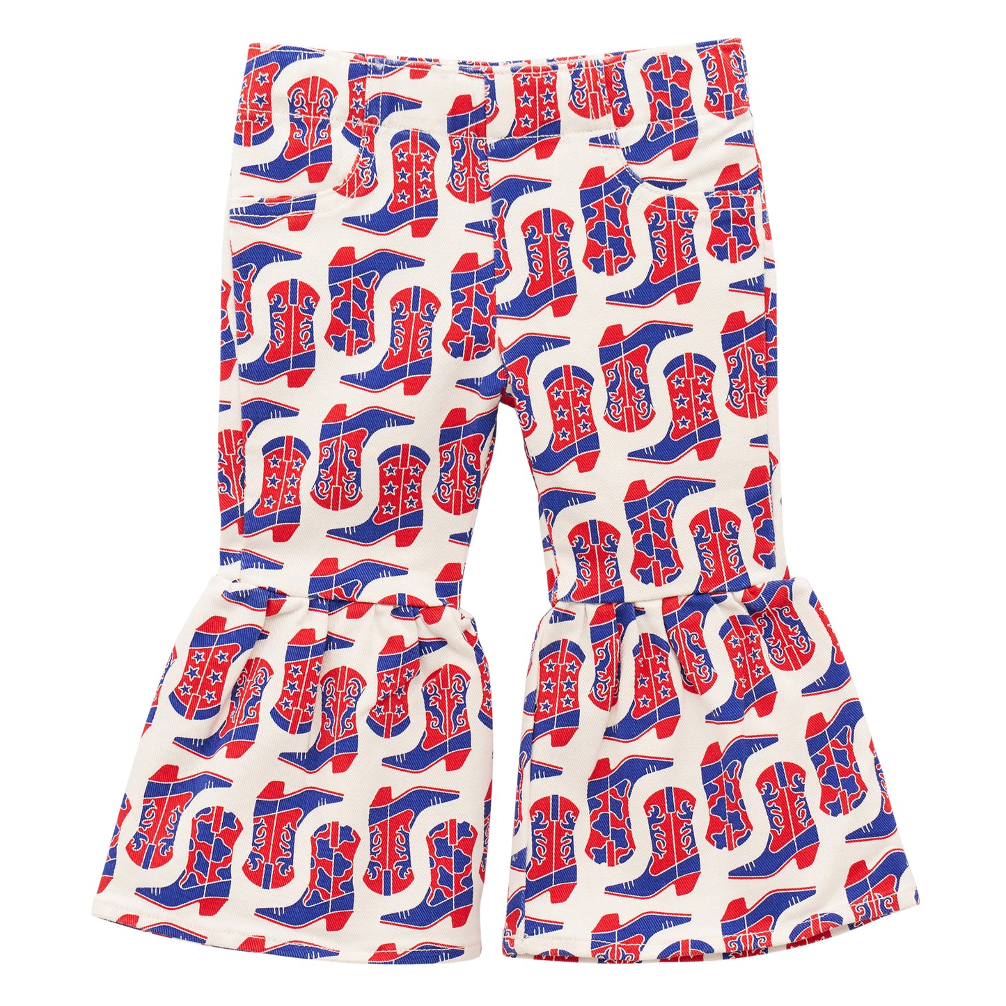 Wrangler® Printed Baby Girl Flare Jean