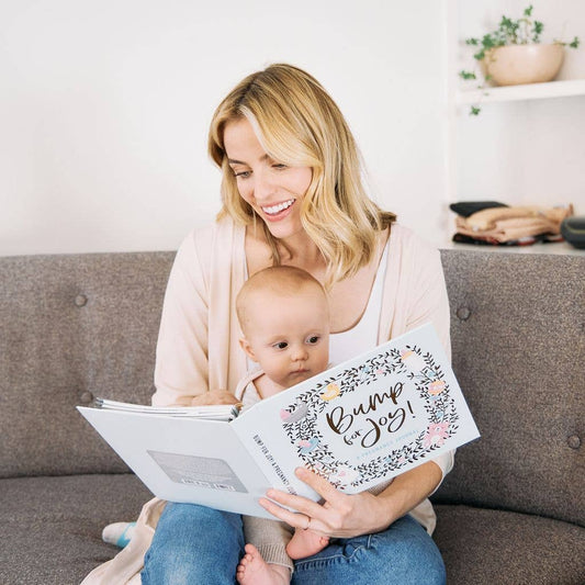 Bump for Joy: A Pregnancy Journal (Blue)