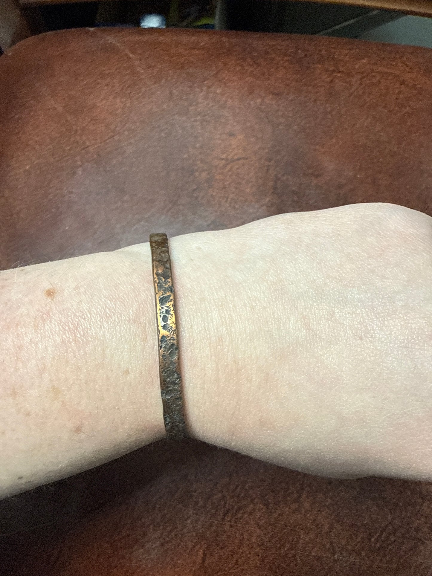 June copper cuff