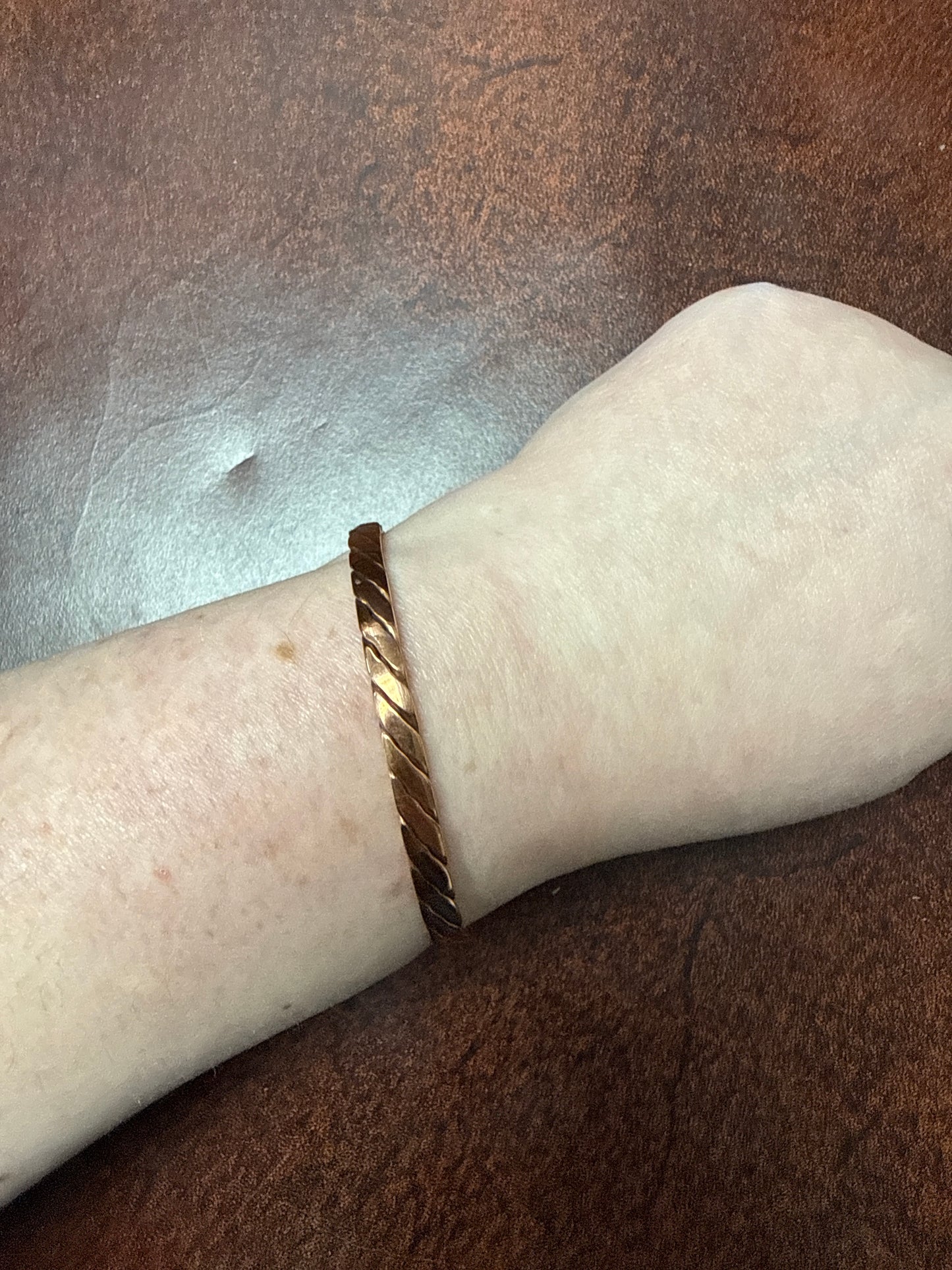 Sandra copper cuff