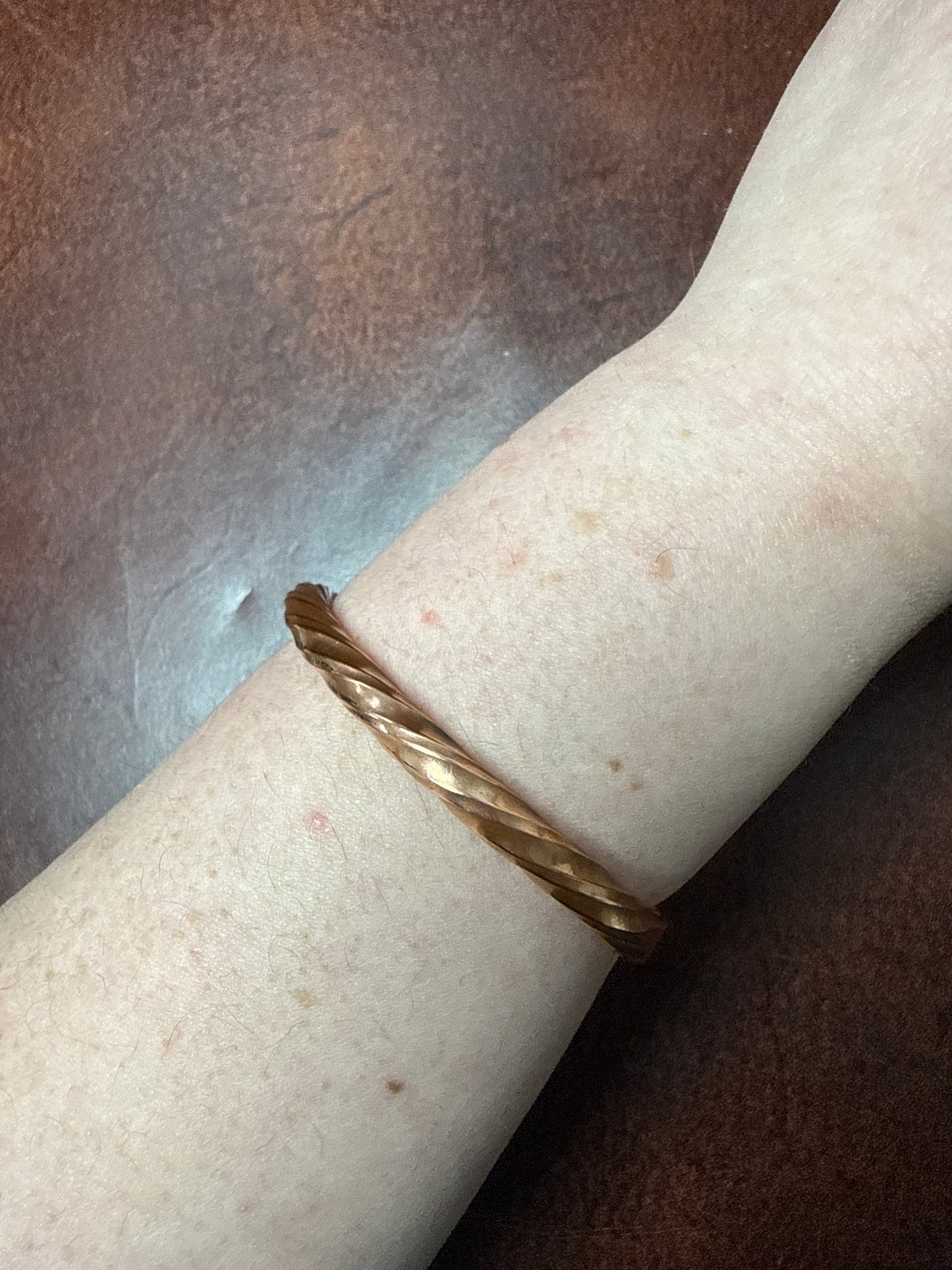 Tyler copper cuff (men’s)