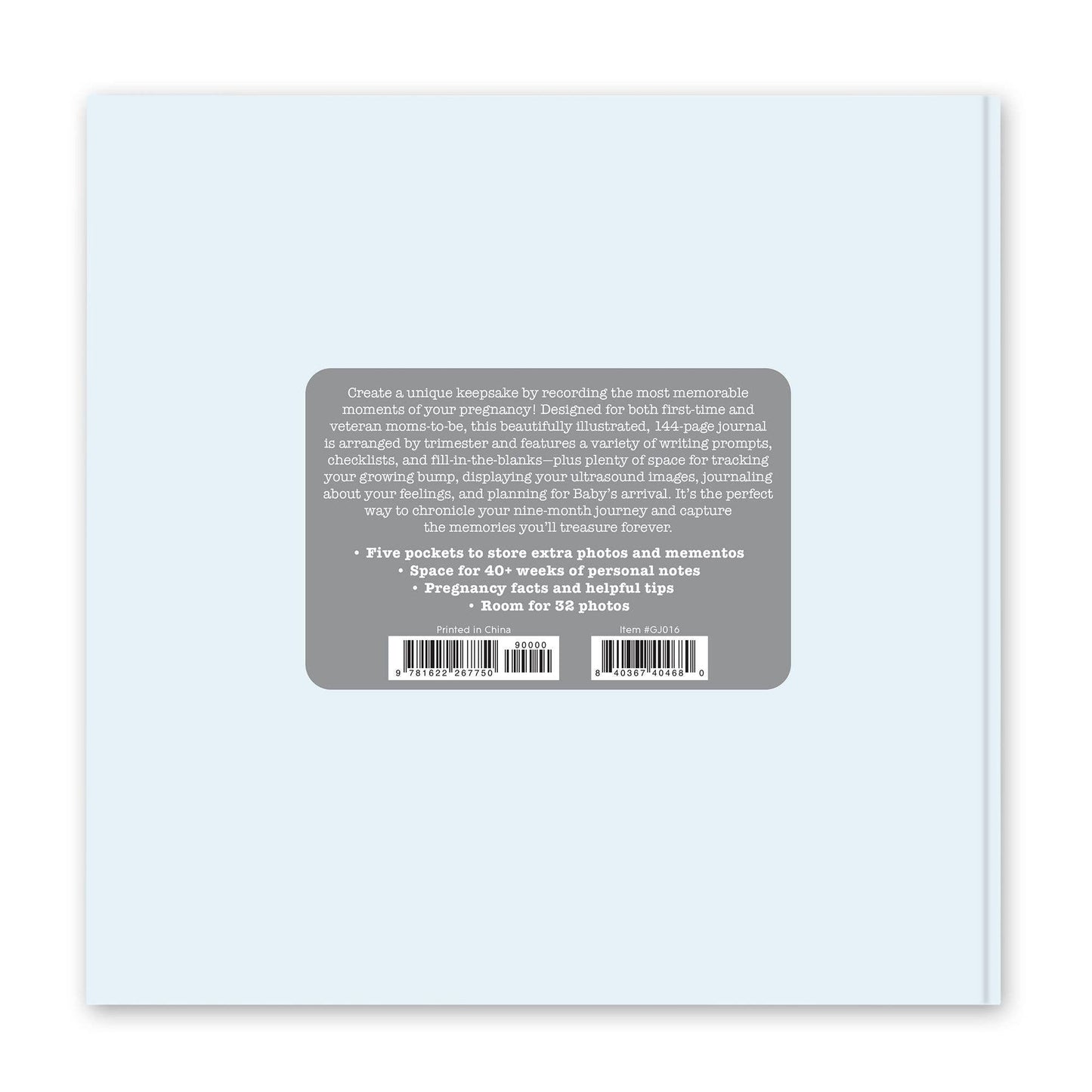 Bump for Joy: A Pregnancy Journal (Blue)