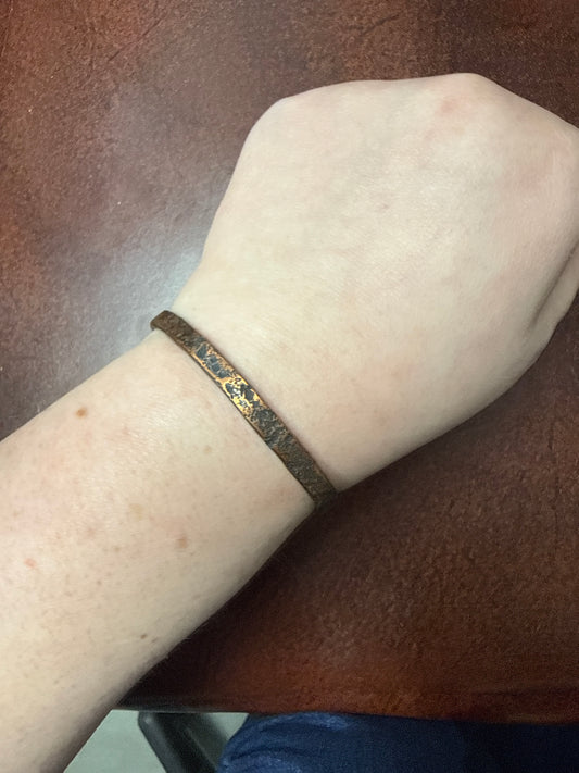 June copper cuff