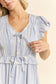 VINTAGE CHECK SMOCKED MIDI DRESS