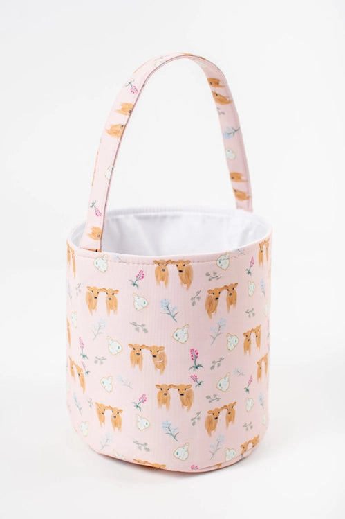 Jersey Cow Easter Basket