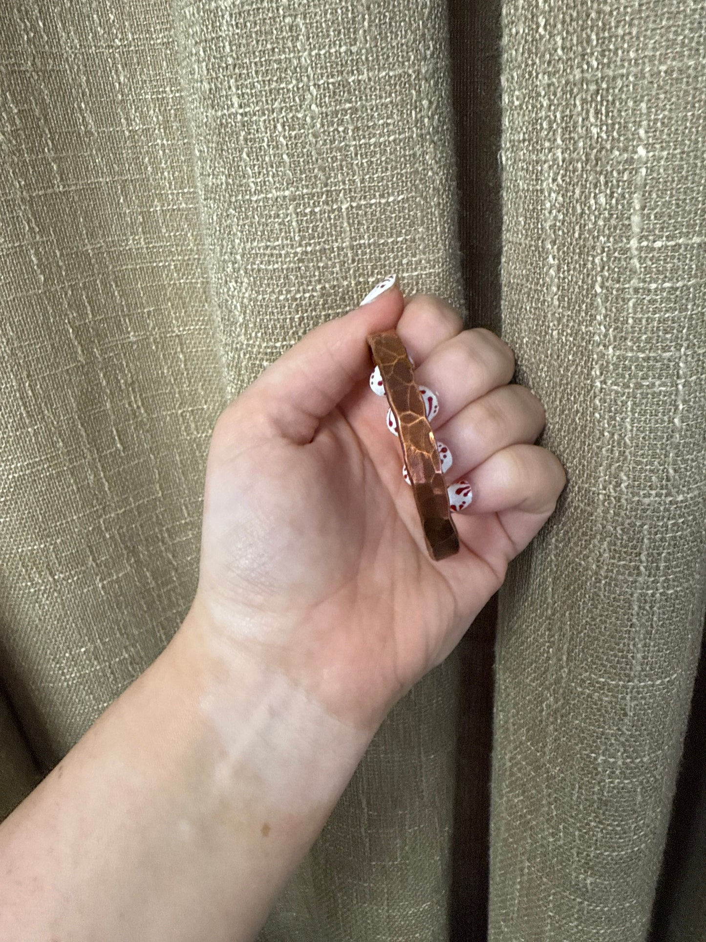 Tara copper cuff