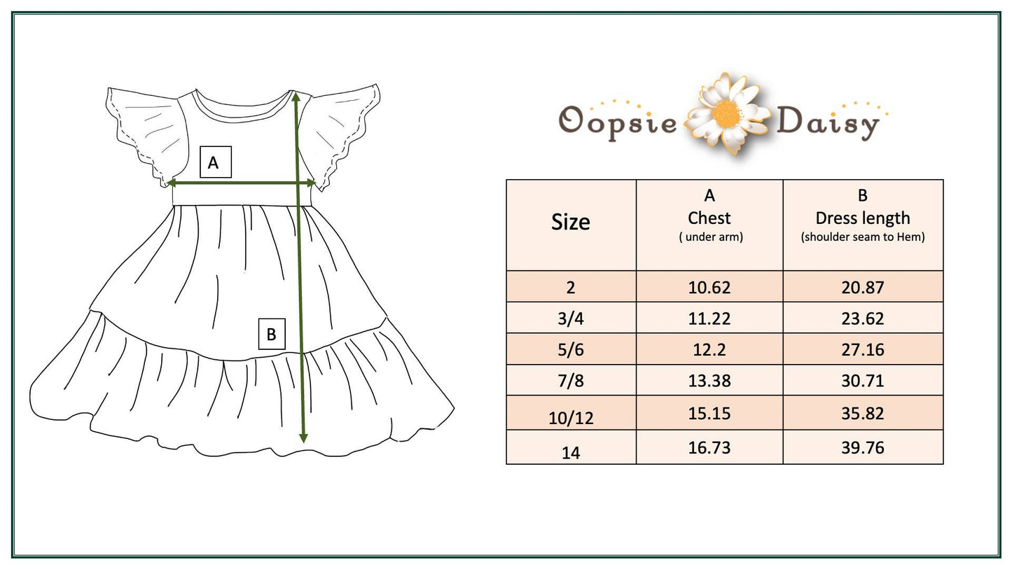 Girls Emma Pink Spring Daisy Flutter Sleeve Twirl Dress