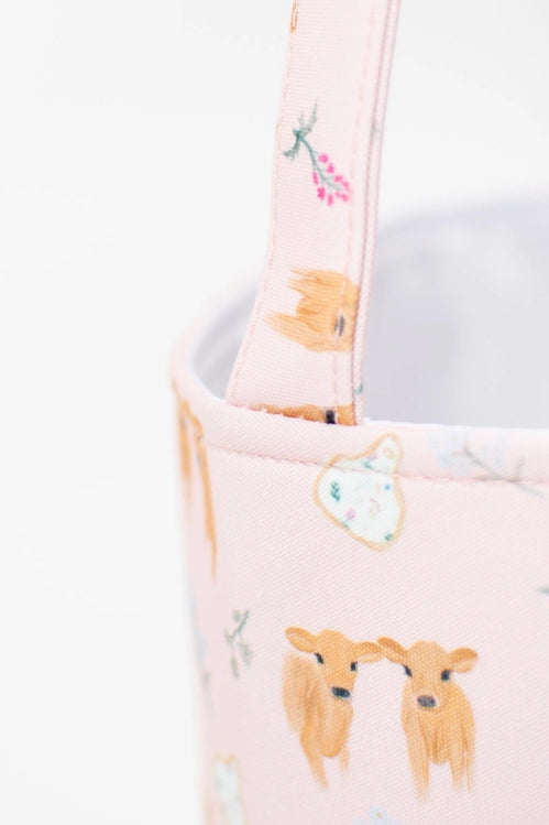 Jersey Cow Easter Basket