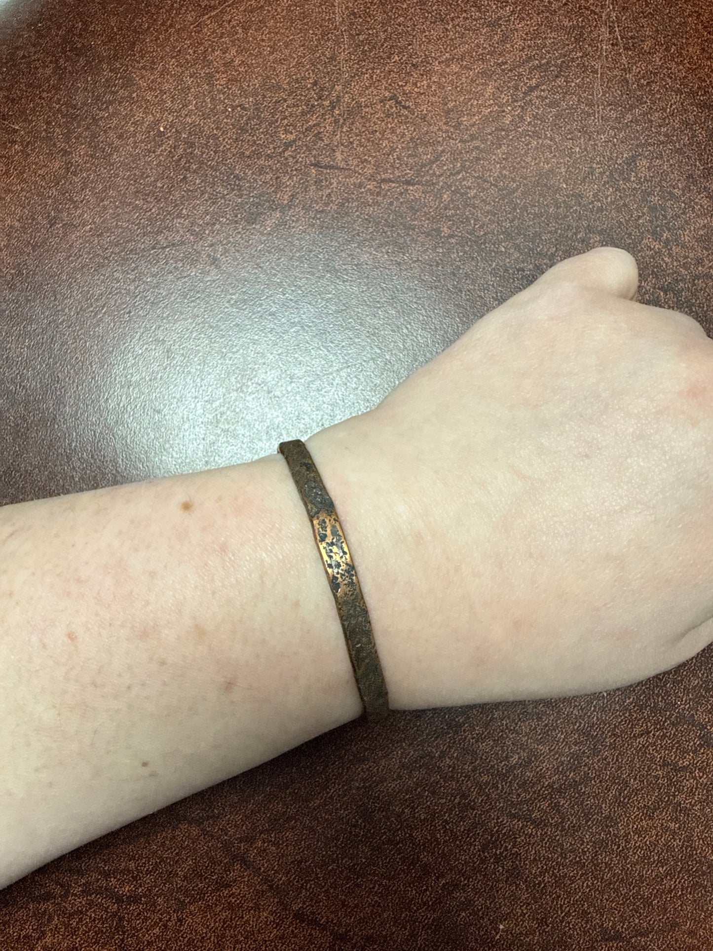 Tiffany copper cuff
