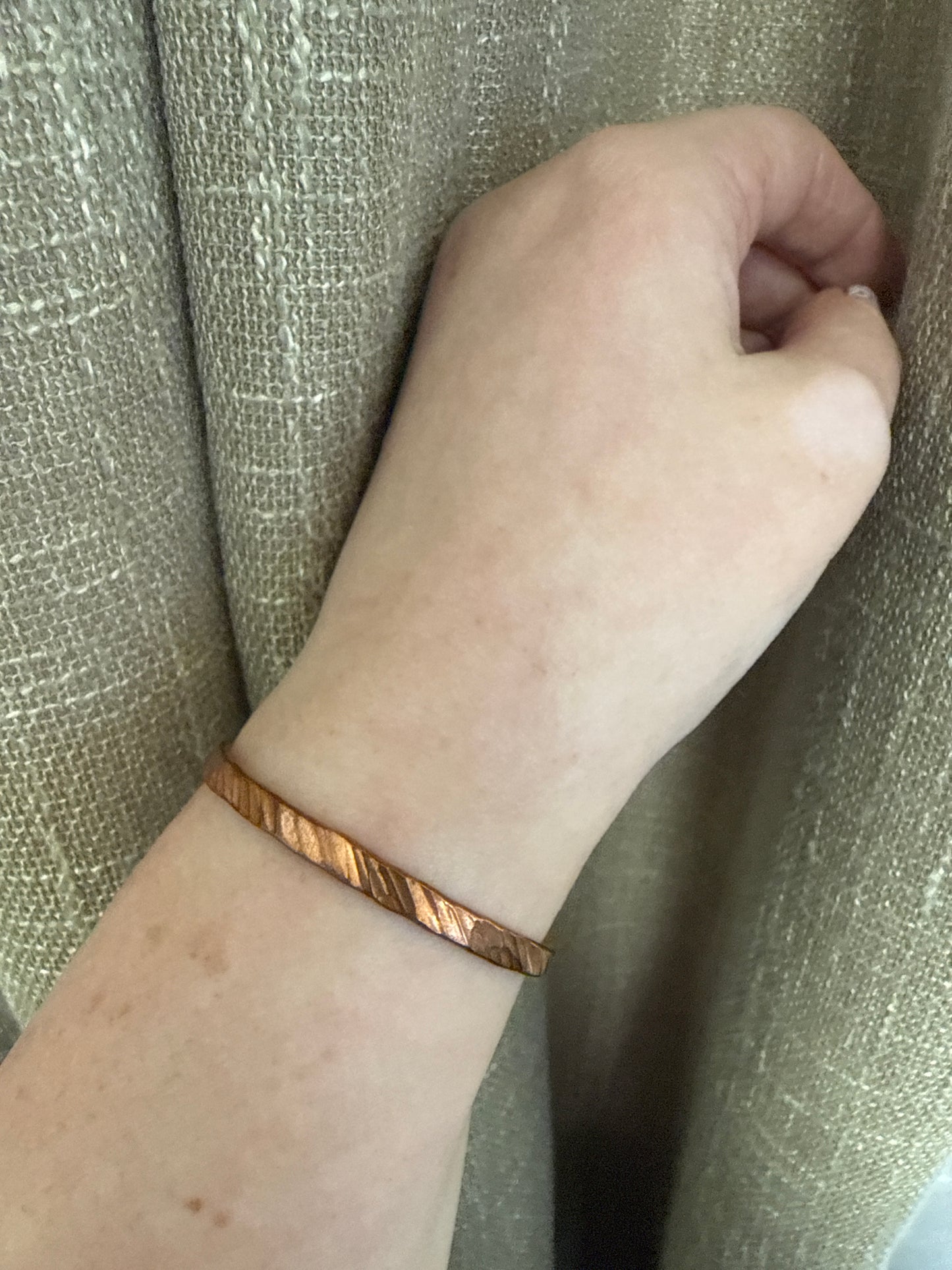 Ava copper cuff