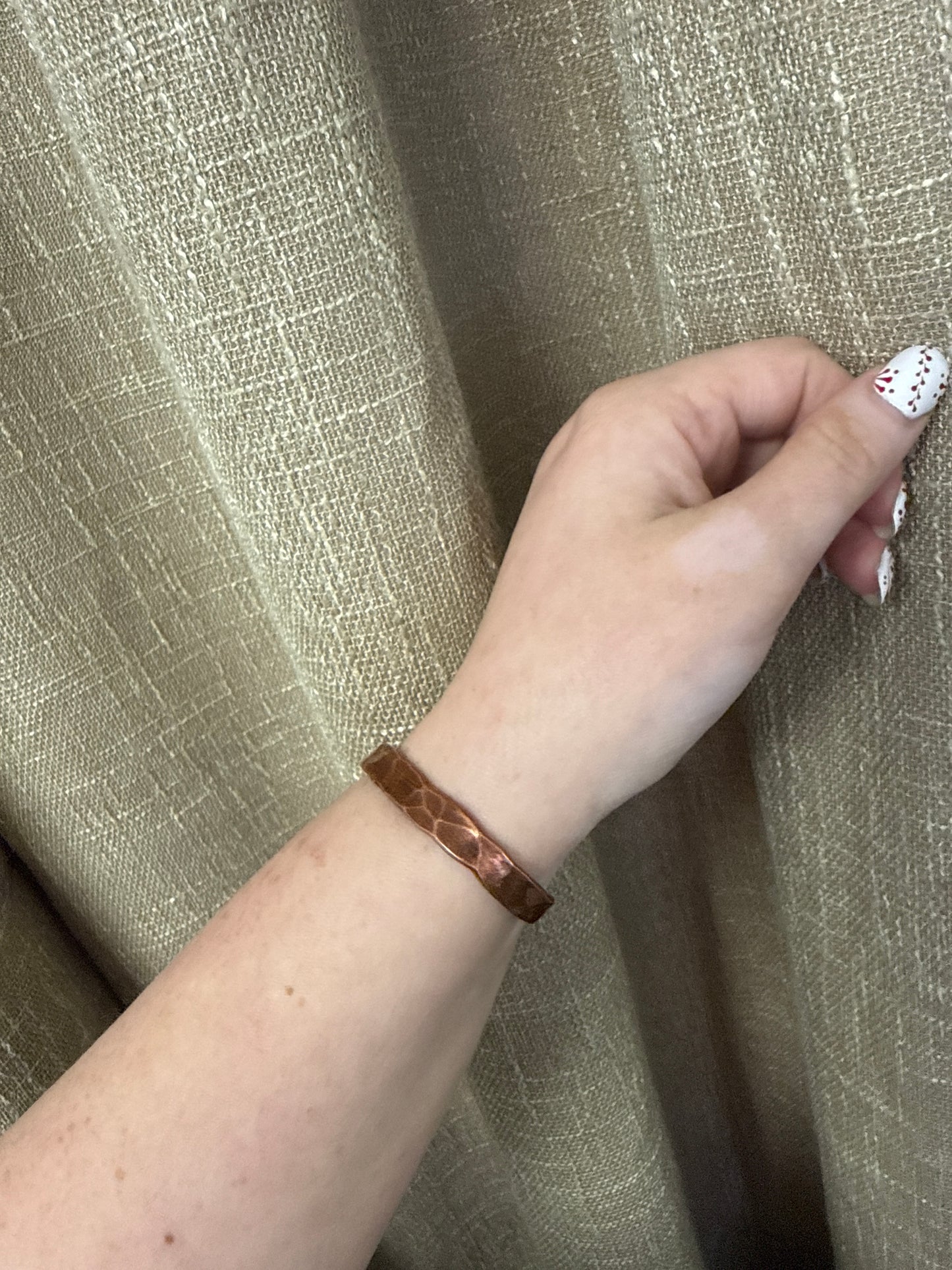 Tara copper cuff