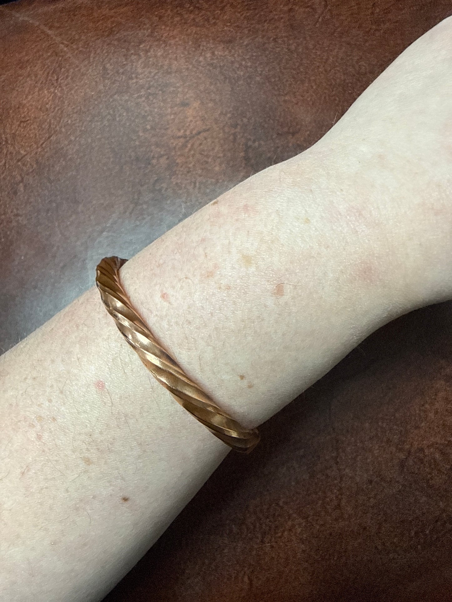Tyler copper cuff (men’s)