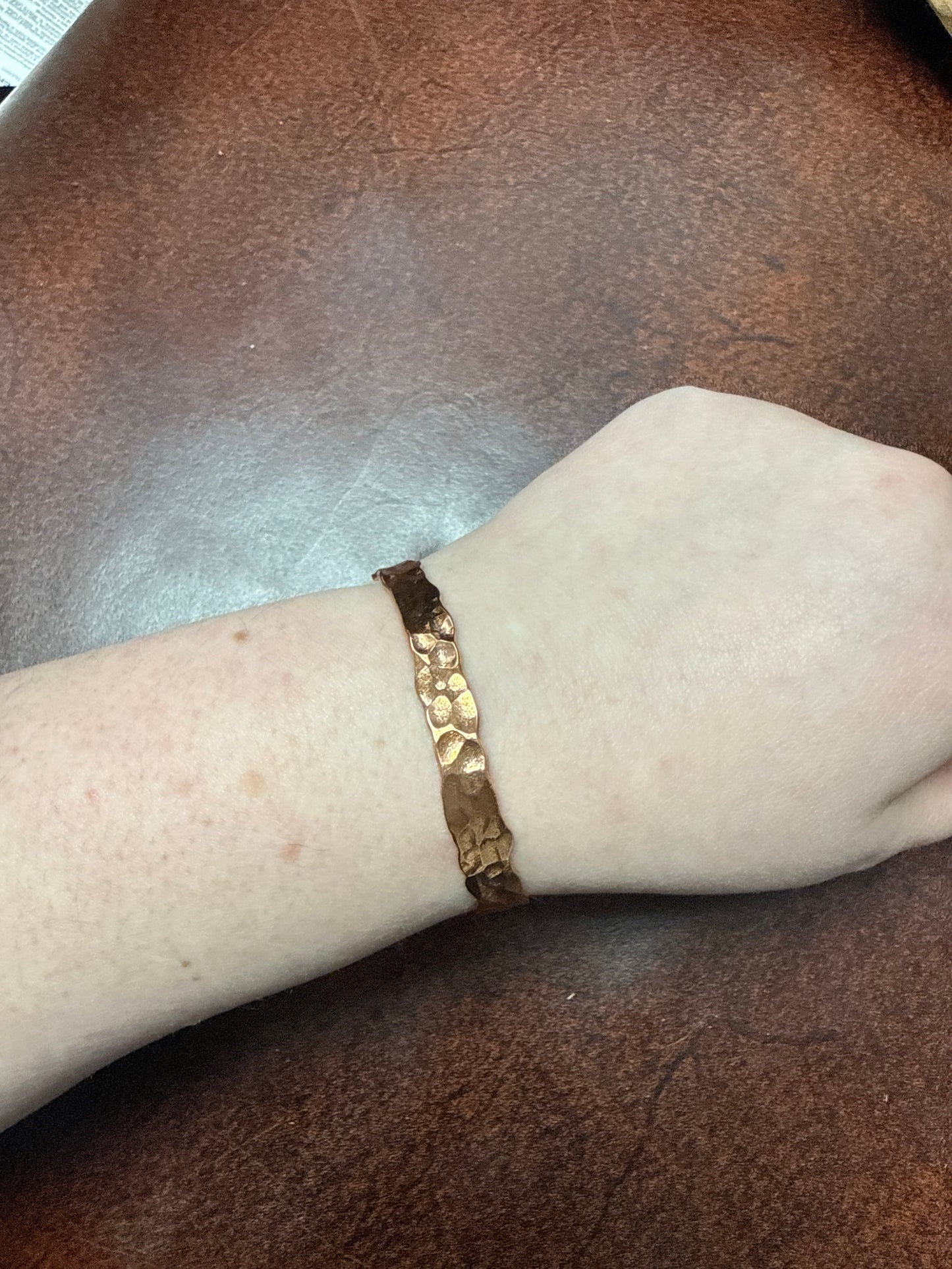 Anna copper cuff