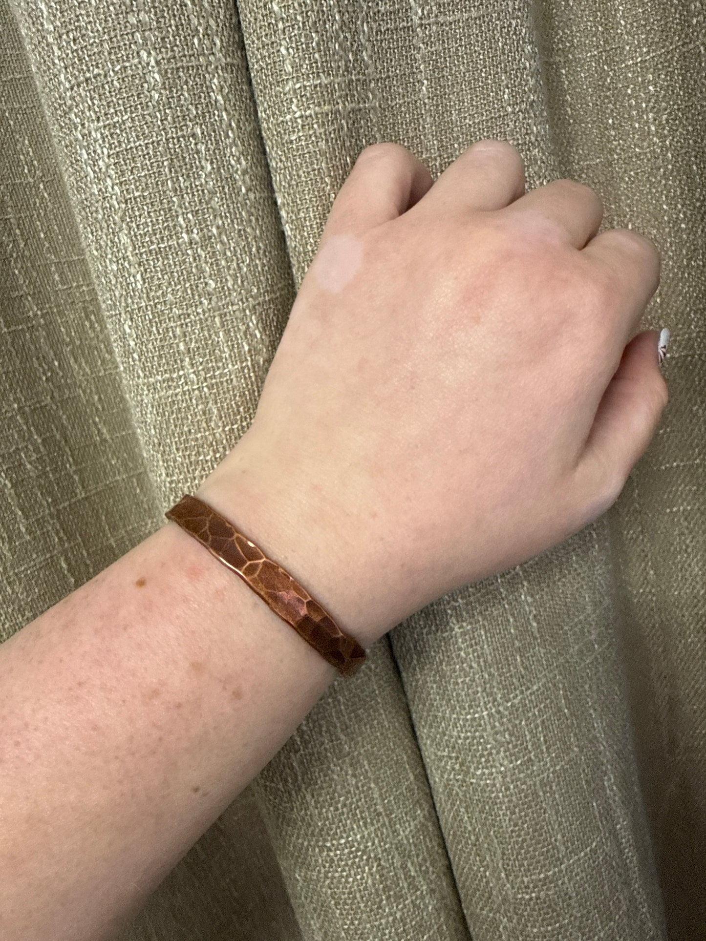 Tara copper cuff