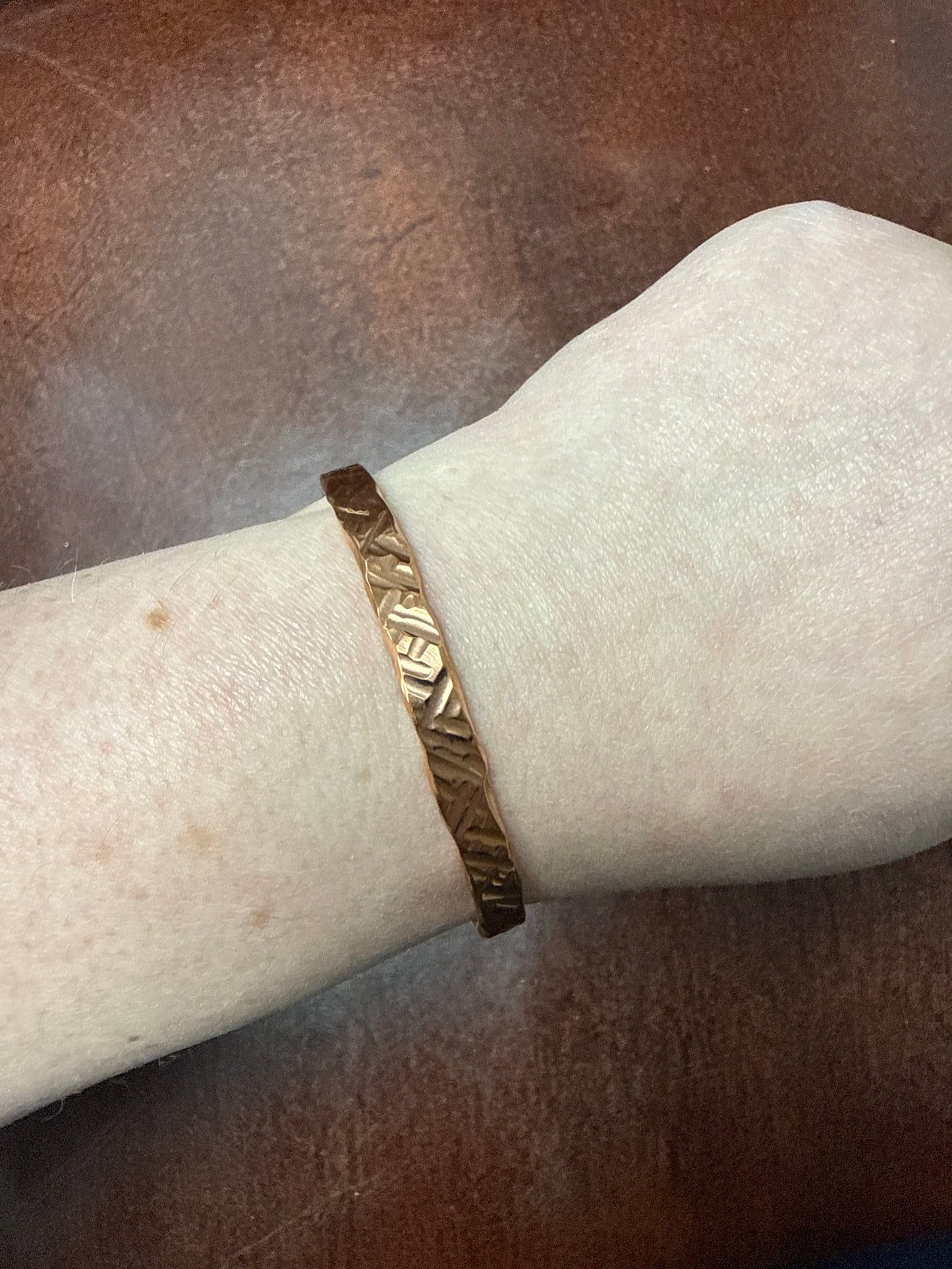 Stacy copper cuff