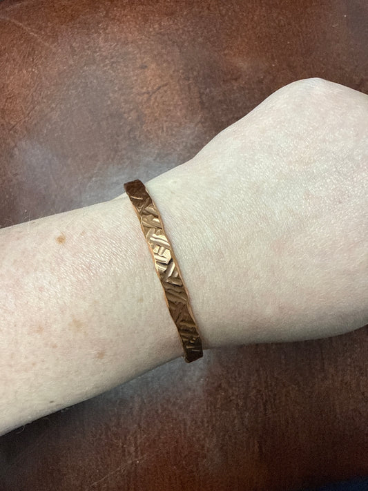 Stacy copper cuff