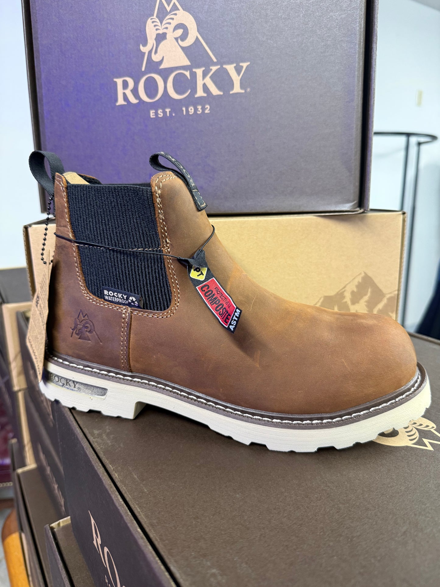 Rocky Women’s Grindstone XTR Chelsea Work Boot