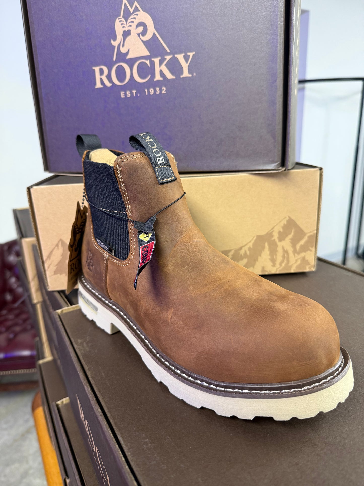 Rocky Women’s Grindstone XTR Chelsea Work Boot