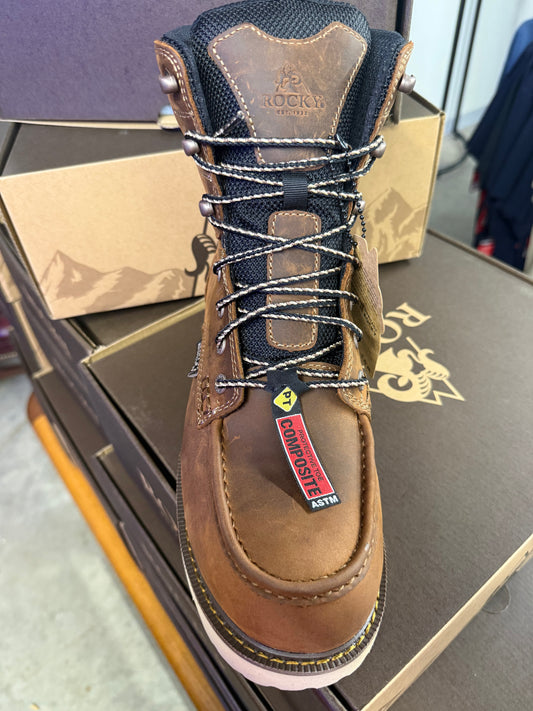 Rocky Grindstone XTR 8” Lace-Up Work Boot