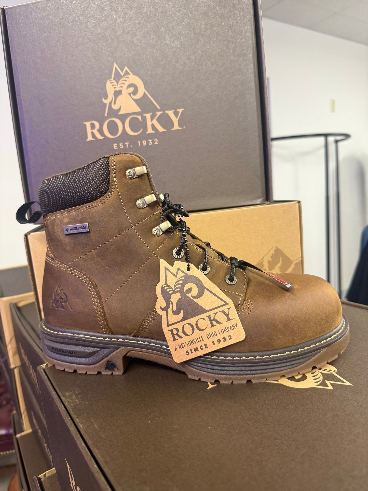 Rocky IronClad Legend 6” Composite Toe Work Boot