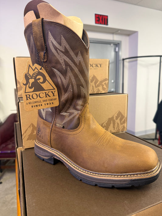 Rocky Ride LTE Waterproof Western Boot