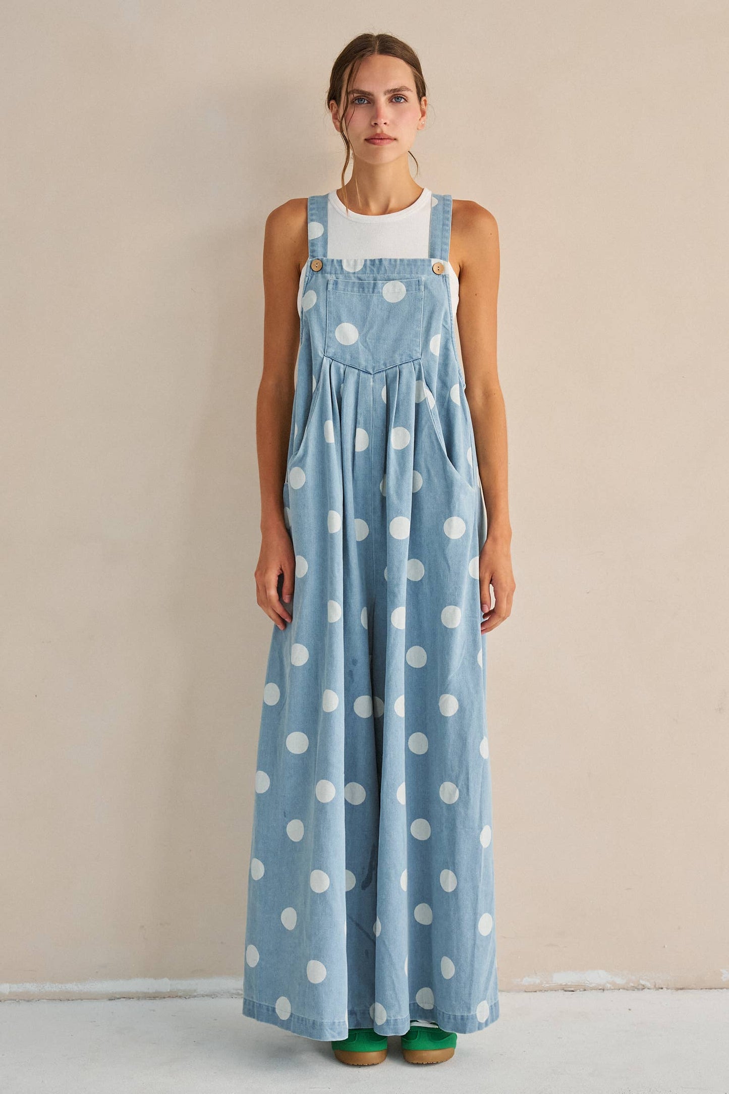 DAILY DOT OVERALL JUMPSUIT