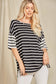 Stripe T Shirt Top