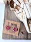 Western Stone Flower Stud Earrings