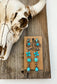 6 Pair Western Navajo Style Stud Earring Set Earrings