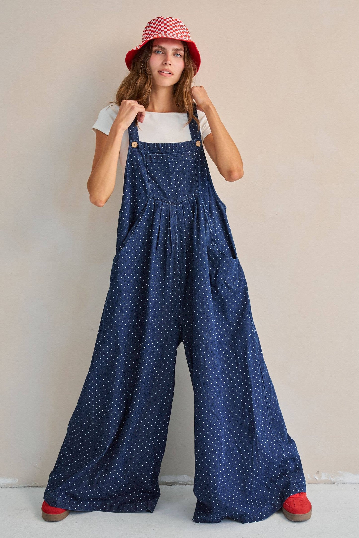 DAILY DOT OVERALL JUMPSUIT