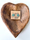 Western Stone Flower Stud Earrings